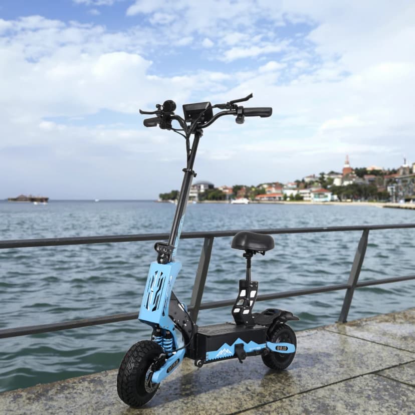 Arwibon GT08 电动滑板车 5600W 60V 11英寸 - 速度快且可折叠